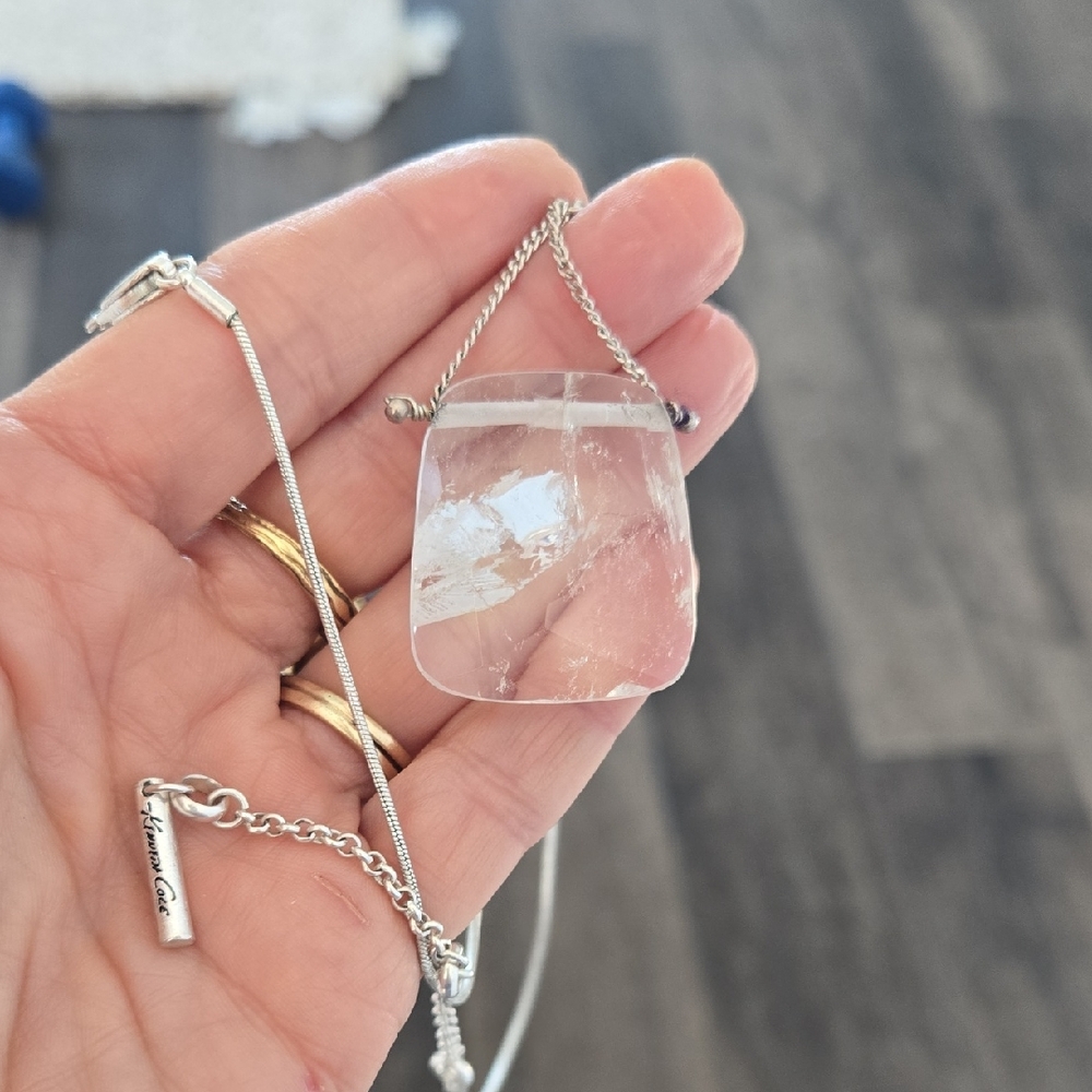 Kenneth Cole Rock Crystal Necklace